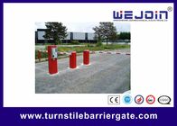 Straight Boom Automatic Car Park Barrier Gate Arms 8m Boom Length Aluminum Barrier