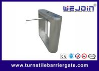 Indoor / Outdoor Tripod Turnstile Gate Automatic Security Smart Subway Application
