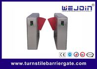 304 Stainless Steel Access Control Turnstile Flap Barrier Entry systems