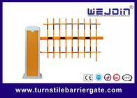 Bi - directional Fence Boom Barrier  for Parking Gate System with Silver Grey Housing