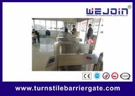 Stainless Steel BRT Station Tripod Turnstile Gate security systems , Iron with Powder Housing