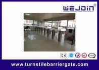 Full Automatic Systems Access Control  Tripod Turnstile Gate With DC12V Pulse Signal