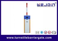 White Orange Car Park Barrier Arms Automatic Vehicle Barriers CE ISO Approval