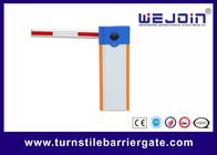 White Orange Car Park Barrier Arms Automatic Vehicle Barriers CE ISO Approval