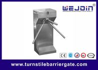 Automated waist high Tripod Turnstile Gate vehicle access control barriers , Rotation Pan