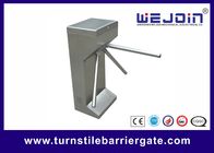 Automated waist high Tripod Turnstile Gate vehicle access control barriers , Rotation Pan