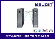 Stainless Steel Flap barrier Gate with Anti-tailing Function For Metro Stations
