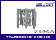 double routeway  stainless turnstile gates , full height turnstile ,  office building gate security gates , manufacture