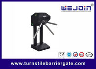 AC220V 36W Tripod Turnstile Gate Half Height Double Direction With Card Reader