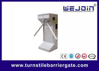 Vertical Type Turnstile Access Control Security Systems For Parking Mangement