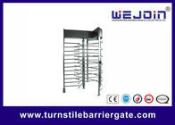 Pedestrian Full Height Access Control Turnstile Gate With PC Control