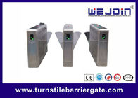 110V Stainless Steel Full-automatical Flap Barrier Gate With Auti-collision function