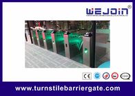 Pop Full-Automatic Flap Barrier Used In Subway And Bus Station With lighten Wing