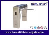 Security Control Waist Height Turnstile , Counter Entrance Barrier Systems