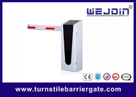 LED Straight Arm Entrance Barrier Gate , Parking Access Control Gates For Road Safety