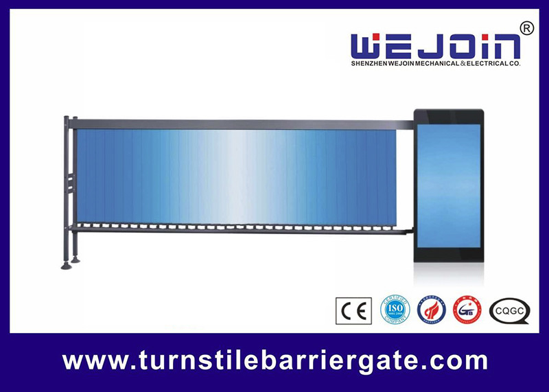 RS485 Advertising Barrier Gate 4.1 Meters Boom Length 4 - 8 Seconds Speed Adjustable