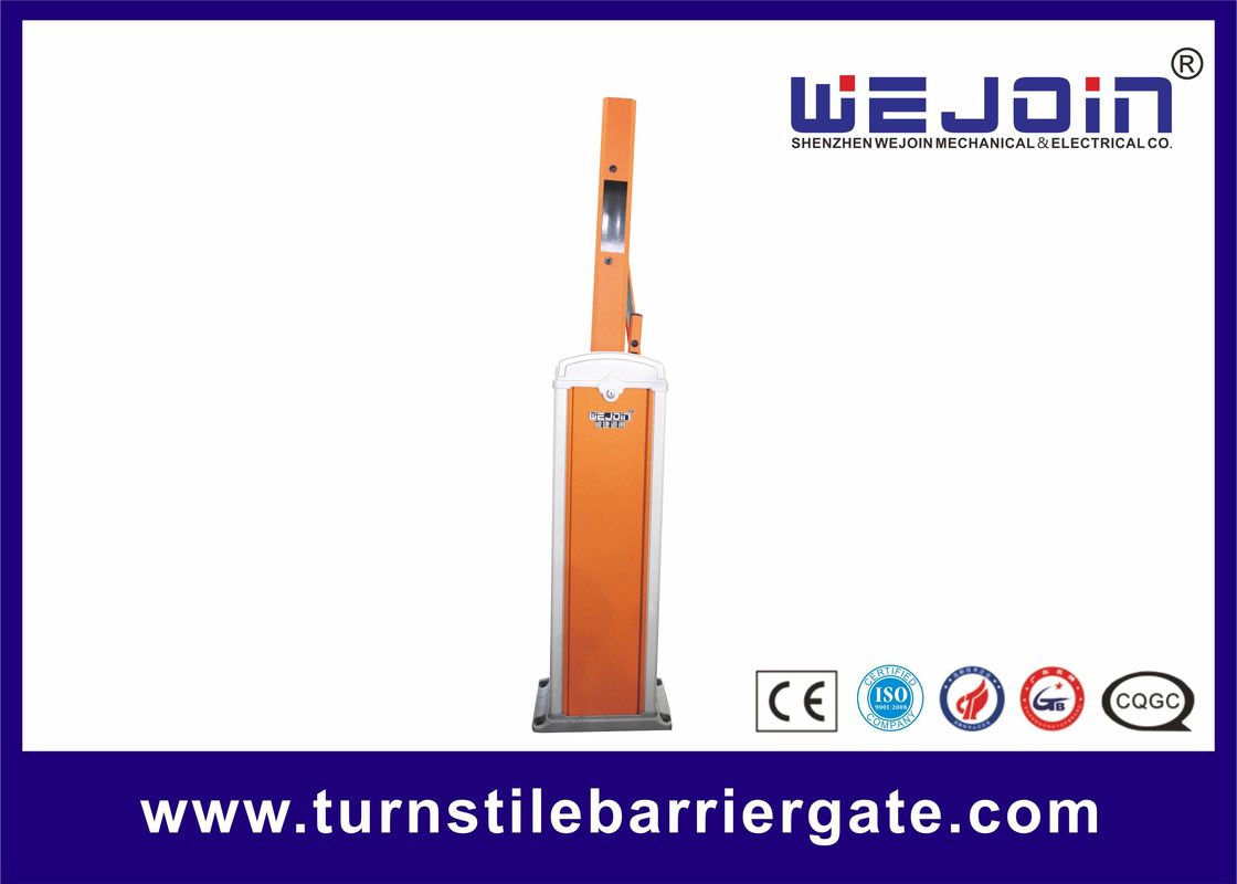 Wire Control Automatic Car Park Barrier Stainless Steel With Folding Boom