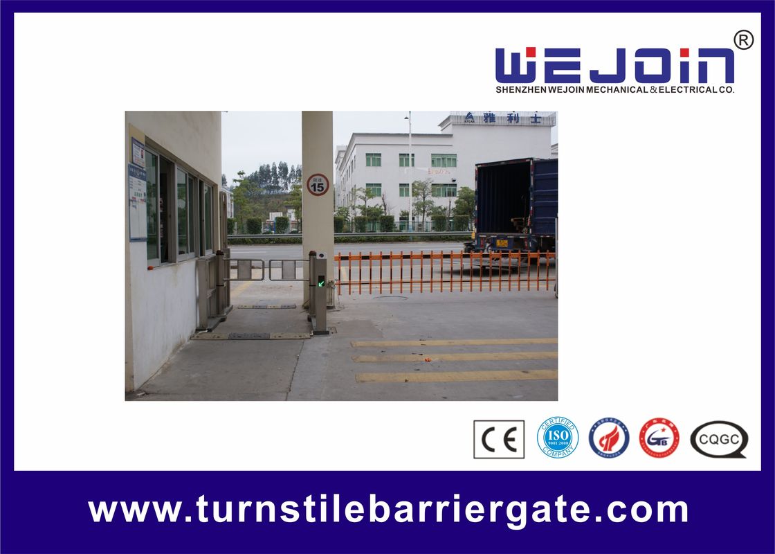DC24 Brush Motor SS Vehicle Barrier Swing Gate Access Control System