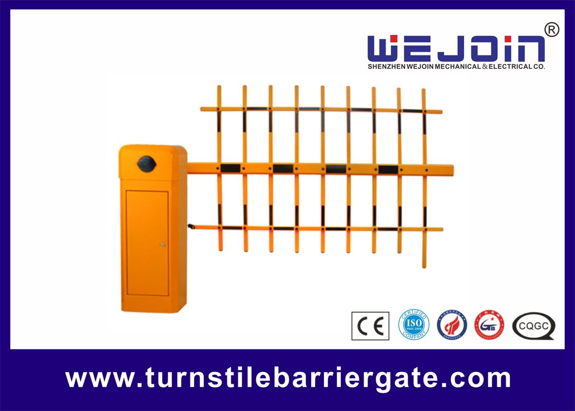 CE Approval Parking Lot Barrier Gate , Outdoor Barrier Road Gate Customized with Aluminum Alloy core