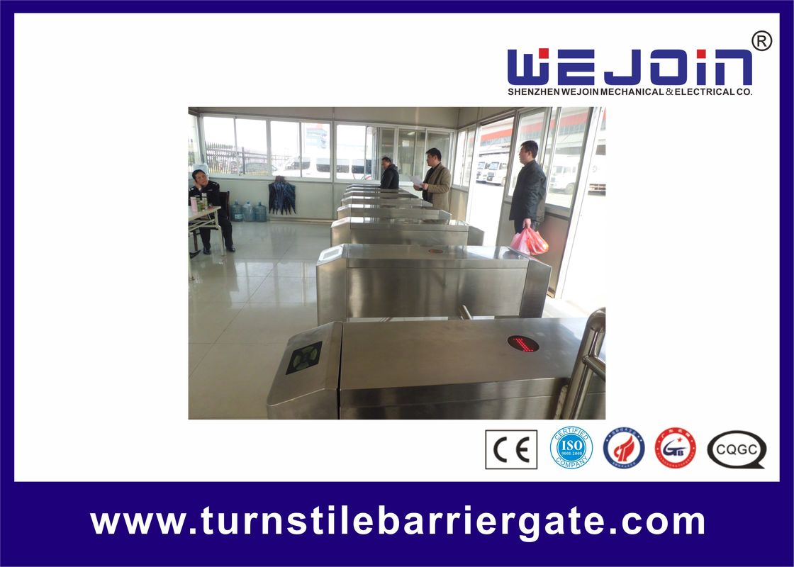 Safety Mechanical Tripod Turnstile Gate 50W DC12V For Bus Train Stations