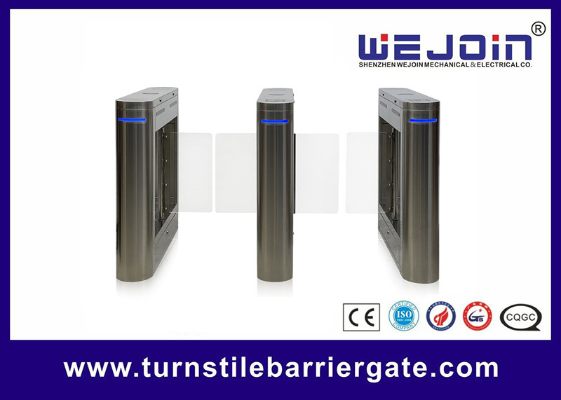 Access Control Automatic Swing Barrier Turnstile With ID / IC Card