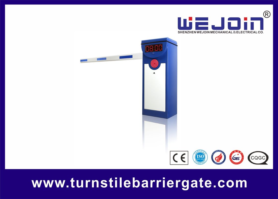 Blue fence boom Electronic Barrier Gate , Multiplex And Diversified Design