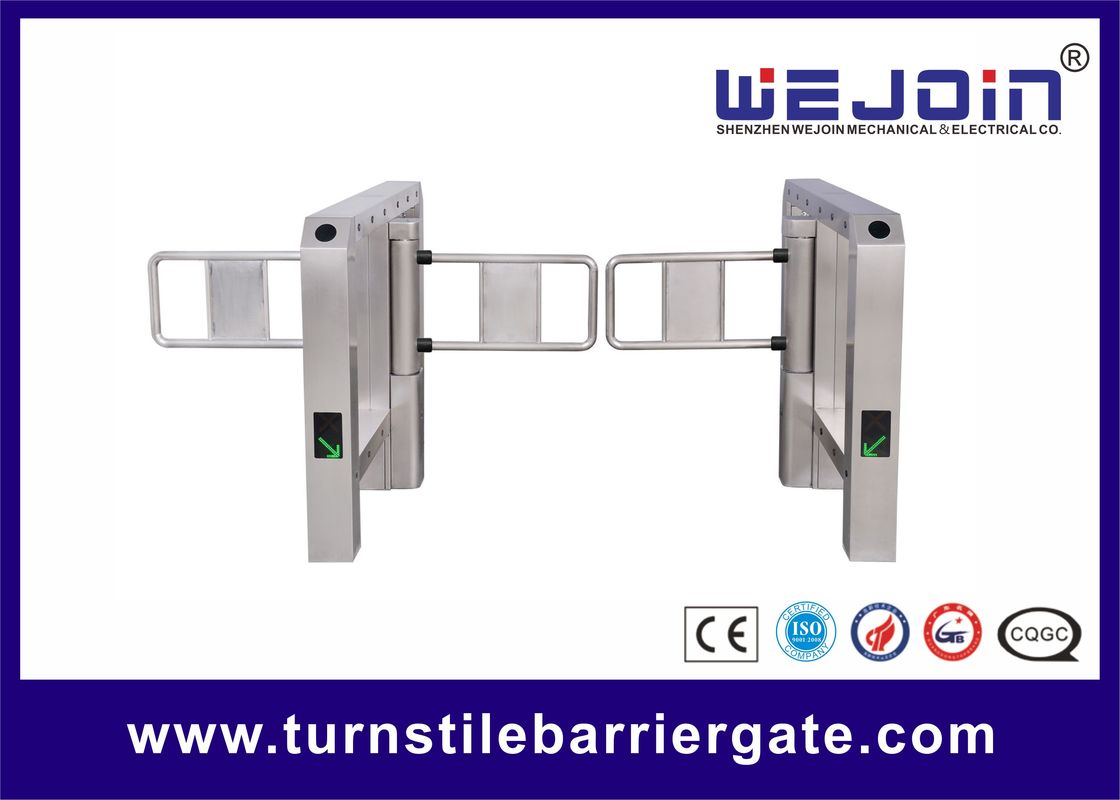 Automatic swing barrier integrated with modern intelligent management system and 304 stainless steel