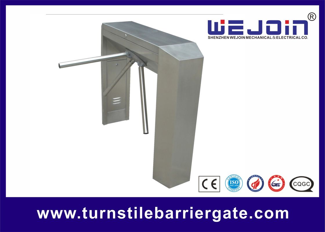 Double Direction Tripod Turnstile Gate , Access Control Barriers And Gates