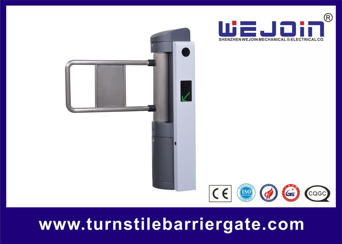 110v / 220v Adjustable Direction Automatic Swing Barrier Gate For Passenger Access