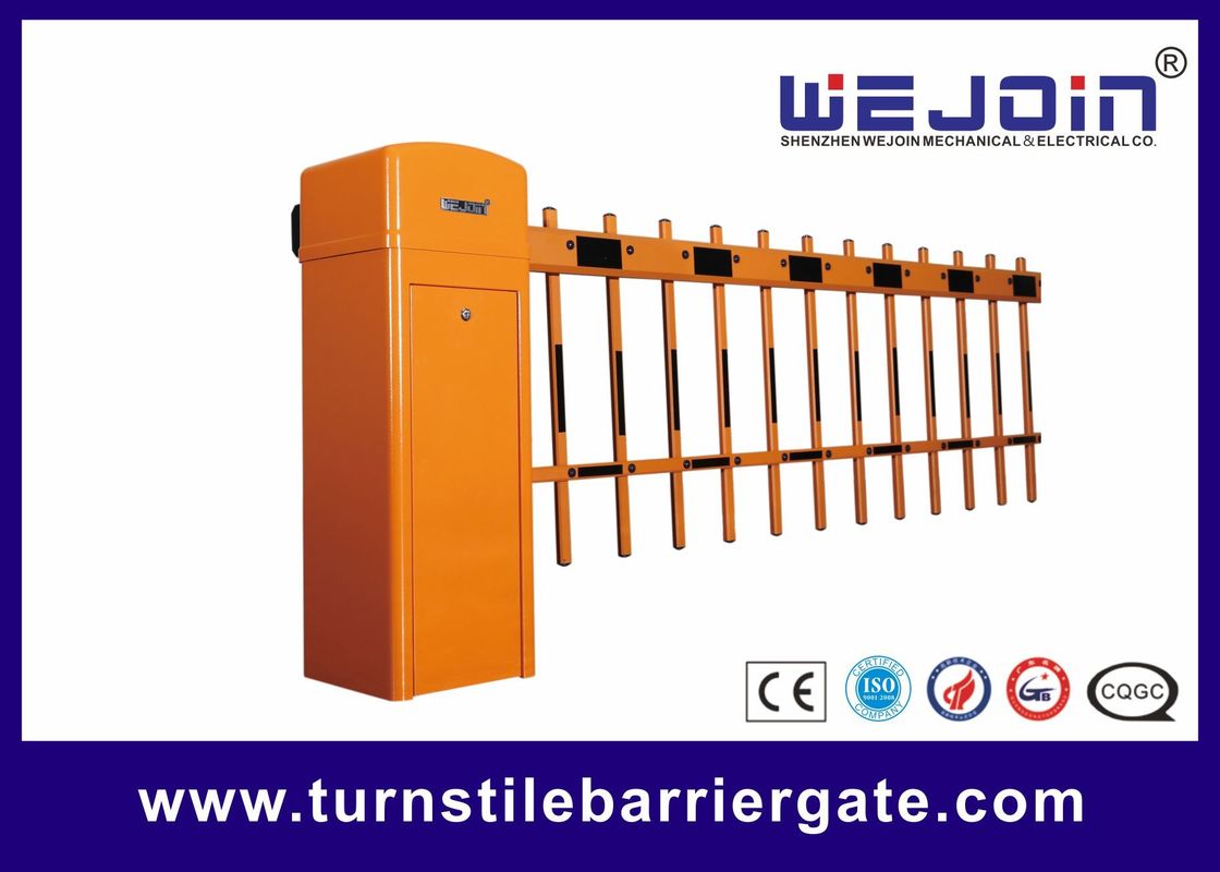2 Fence Car Parking Vehicle Barrier Gate Crank / Rod Structure For Toll Station