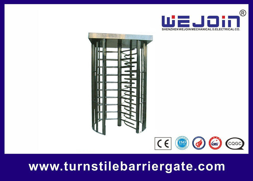 Full Height Turnstile for pedestrian passing and Compatible With IC, ID,  Magcard, Bar code
