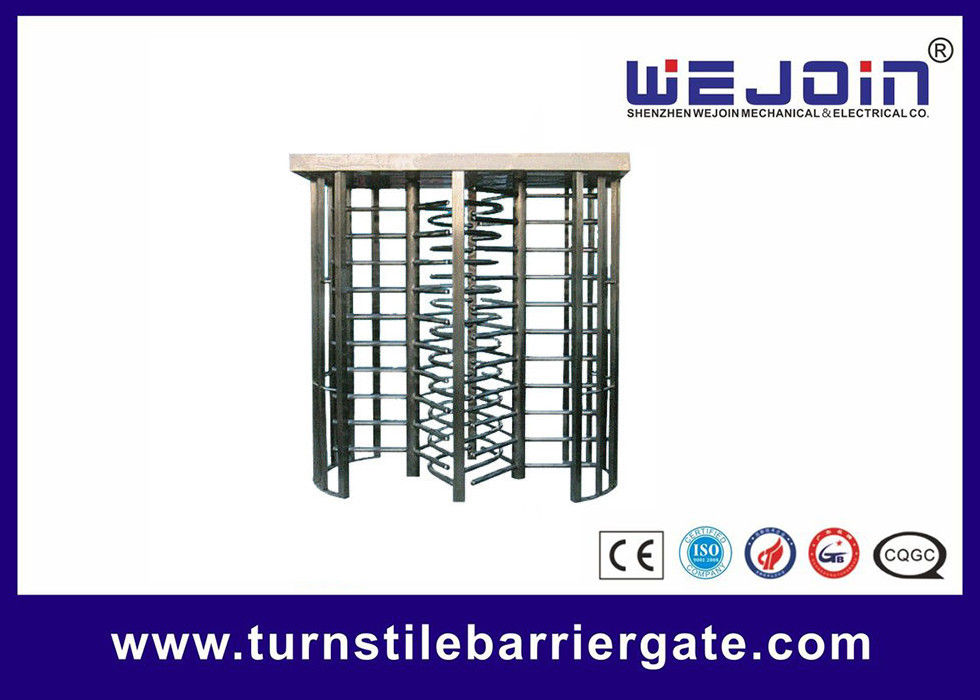 304 Stainless Steel Automatic Full Height Turnstile Electronic Security Gate