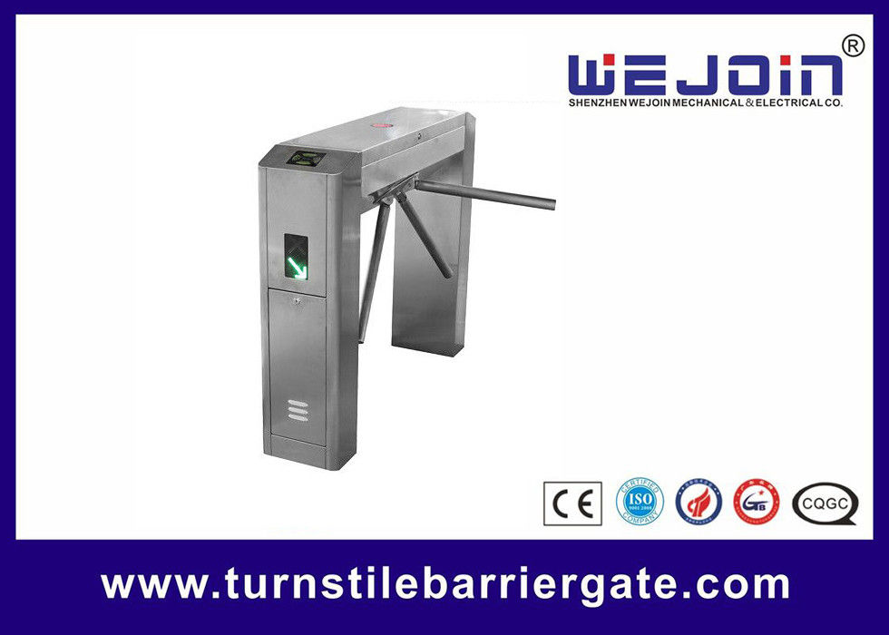 304 Stainless Steel Turnstile Access Control Security Systems With Bi - Direction Pass