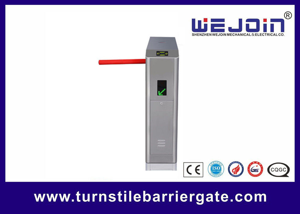 Tripod Turnstile Barrier Gate Stainless Steel Housing With Photoelectric Inspection
