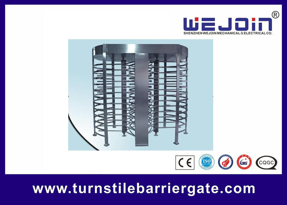 Single / Double optical turnstile entry systems pedestrian access control