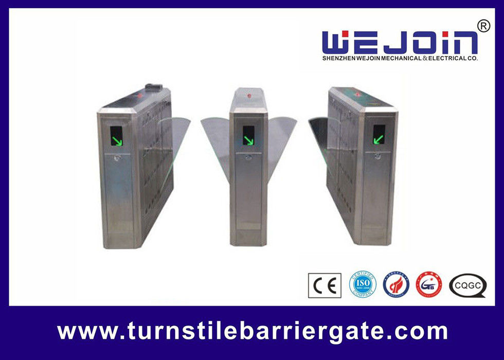 automatic gate , manufacture of China Intelligent flap barrier with anti-reversing passing Flap  Barrier,