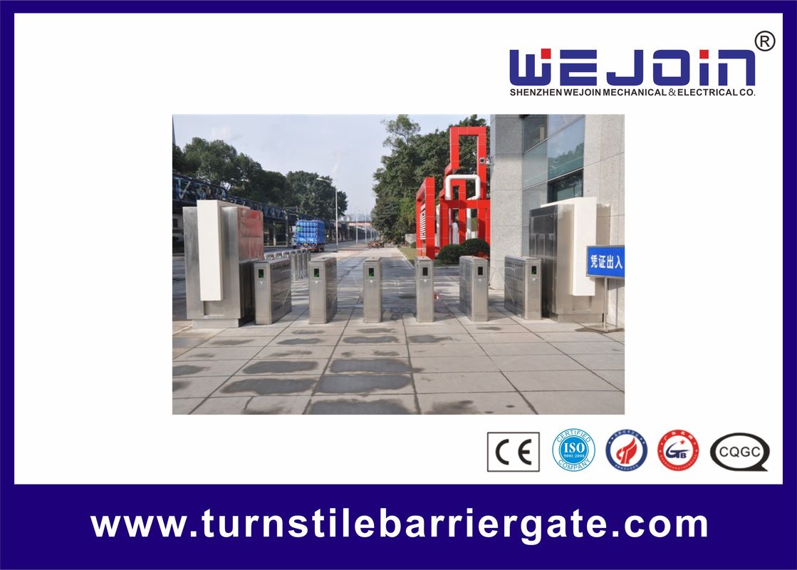 card reader access control Flap Barrier , flap barrier with anti-reversing passing Flap  Barrier,