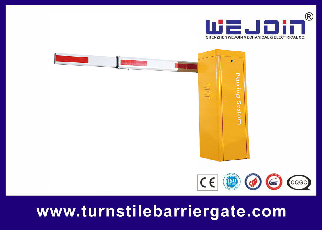 Aluminum Arm Parking Barrier Gate Automatic Rfid Electronic Security LED Boom