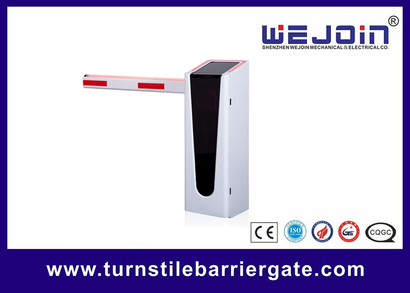 LED Straight Arm Entrance Barrier Gate , Parking Access Control Gates For Road Safety