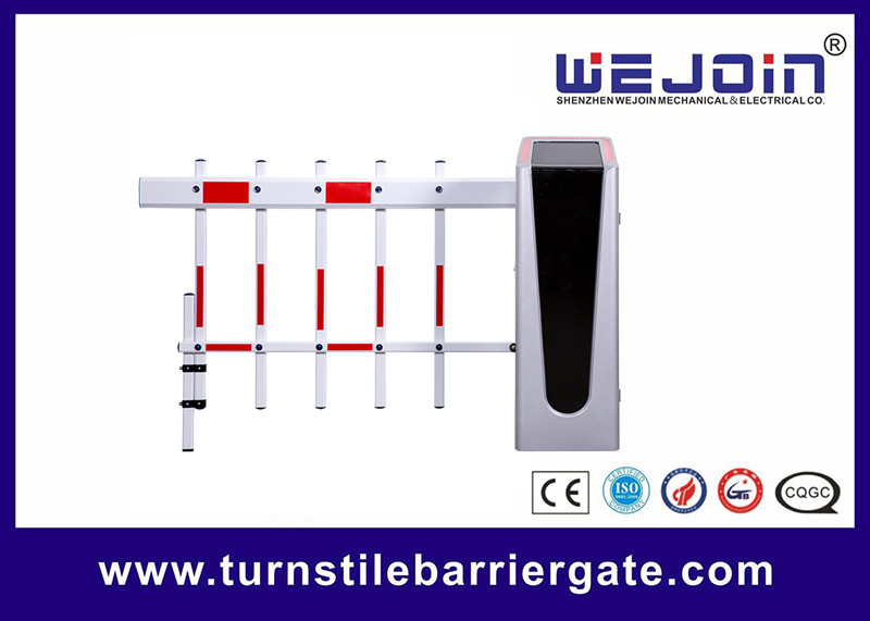 Super Torque Traffic Barrier Gate , Swing Arm Barrier Gate DC Servo 0.9 - 5s Adjustable