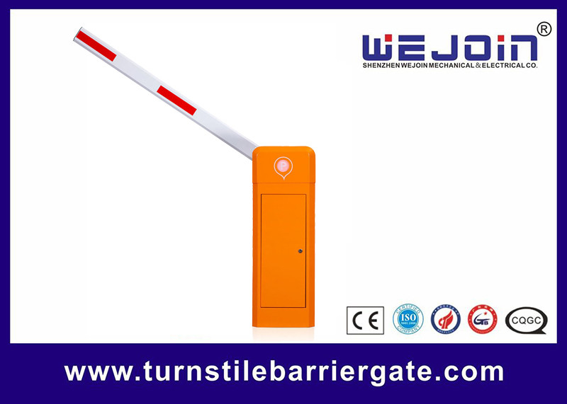 Aluminum Arm Parking Barrier Gate Round Boom With Optional Lights
