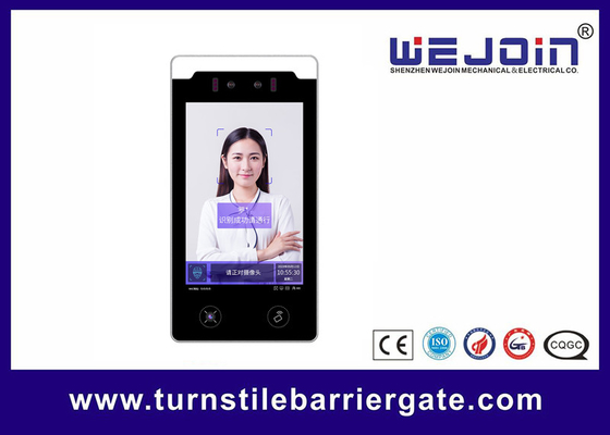 8 Inch HD LCD Face Recognition Device Multi Functional Aluminum Alloy Casing