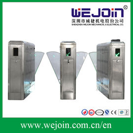 Full Automatic Smart Security Access Control Turnstile Flap Gate 0.5s Opening Time