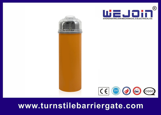 Round Hollow Out Design 3D Parking Barrier Gate Security gold Housing color