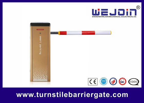 Parking Lot Arm Barrier Gate System Car Park Boom Gates With Traffic Lights