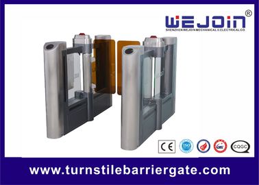 Stainless Steel Double Automatic Swing Barrier Gate With Dry Contact Interface