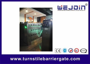 110V/220V Stainless Steel Flap barrier Gate with Anti-tailing Function For Metro Stations