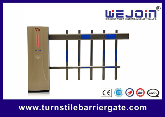 6s Running Speed Security Boom Gate Two Fence Length 4.5m Non Spring Fence Barrier Gate
