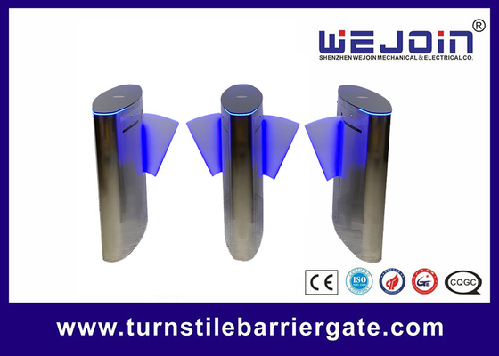 280mm Width High Gloss Flap Barrier Gate Servo Motor With Arm