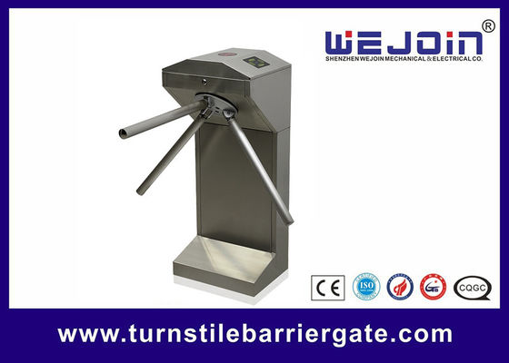 Vertical Drop Arm Tripod Turnstile Bi Directional Passage Security Access Control